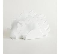 Arti & Mestieri Portatovaglioli Farfalle Doppio Bianco