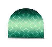 Portatovaglioli geometrici in acrilico verde per bar da picnic rustico autoportante vintage dispenser di tovaglioli decorazione per la casa per feste, matrimoni, eventi