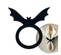 Portatovaglioli Halloween - Anelli Tovaglioli Zucca | Accessori Tavola Spaventosi per Cucina Casa Ristorante