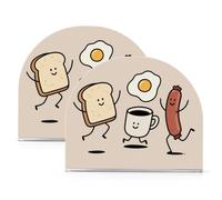 Portatovaglioli in acrilico beige per la colazione e la danza, per esterni, sala da pranzo, autoportante, portatovaglioli per tavoli, decorazioni per la casa