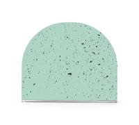 Portatovaglioli in acrilico color cioccolato menta per tavolo, cucina autoportante portatovaglioli per la decorazione della casa di carta per feste, matrimoni, eventi