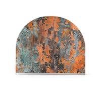 Portatovaglioli in acrilico con pittura a ruggine astratta vintage per bagno, ristorante e tovagliolo autoportante per la decorazione della casa per bagno, ristorante