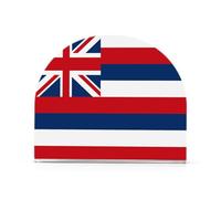 Portatovaglioli in acrilico, confezione da 2, spessore 4 mm, antiscivolo e antigraffio, adatto per cena/cocktail, piano di lavoro e tavolino da caffè, robusto e durevole, bandiera delle Hawaii (USA)