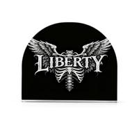 Portatovaglioli in acrilico nero in stile gotico con osso di uccello carino per cocktail in fattoria titolari autoportanti per tovaglioli di stoffa decorazioni per la casa cocktail in fattoria