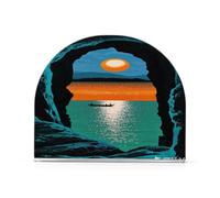 Portatovaglioli in acrilico oro verde lago per cocktail in fattoria autoportante porta asciugamani di carta da lavoro decorazione per la casa per cocktail in fattoria 1 confezione