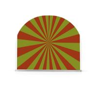 Portatovaglioli in acrilico rustico rosso e verde fulmine per cocktail in fattoria autoportante portatovaglioli di carta decorazione per la casa per tavolo, cucina