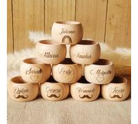 Portatovaglioli In Legno Personalizzati Con Nome, Portatovaglioli Rotondi In Legno Personalizzati, Portatovaglioli Inciso, Bomboniere Rustiche For Matrimonio, Bomboniere For Matrimonio, Decorazione