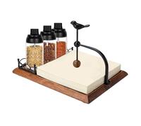 Portatovaglioli , in legno, Table Top Home Dining, dispenser di carta per armi, dispenser in tessuto a forma di , per decorazione di ristoranti, camera da , casa