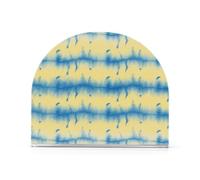 Portatovaglioli irregolare in acrilico giallo e blu a forma di cactus per tavolo, cucina autoportante portatovaglioli per stoffa decorazione della casa per feste, matrimoni, eventi