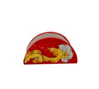 Portatovaglioli Mezzaluna Verticale Ceramica di Vietri Artigianale - Vari Decori