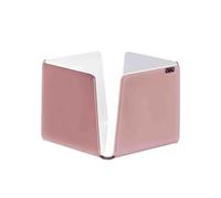Portatovaglioli Orizzontale in Plexi Picccolo LIKE WATER 13x13xh10 cm - per tovagliolini piccoli Colore CIPRIA SATINATO/BIANCO rosa