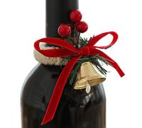 Portatovaglioli Per Occasioni Festive,Decorazioni Da Tavolo Con E Campana Anelli Per Tovaglioli - Decorazione per la Scrivania | Per Natale Autunno Ringraziamento Festa Pasqua Cena