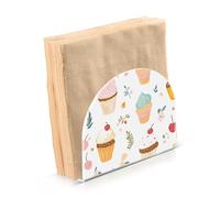 Portatovaglioli per tavolo portatovaglioli dispenser di carta torta ciliegia gelato in piedi cucina bagno decorativo acrilico
