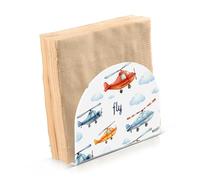 Portatovaglioli per tavolo portatovaglioli dispenser di tovaglioli di carta aereo elicottero nuvola in piedi cucina bagno decorativo acrilico