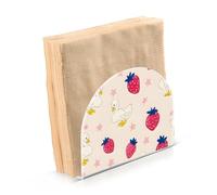 Portatovaglioli per tavolo portatovaglioli dispenser di tovaglioli di carta anatra fragola in piedi cucina bagno decorativo acrilico