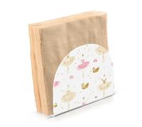 Portatovaglioli per tavolo portatovaglioli dispenser di tovaglioli di carta ballerina cigno in piedi cucina bagno decorativo acrilico