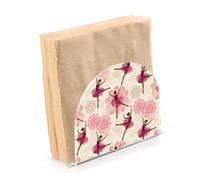 Portatovaglioli per tavolo portatovaglioli dispenser di tovaglioli di carta ballerina mandala in piedi cucina bagno decorativo acrilico