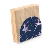 Portatovaglioli per tavolo portatovaglioli dispenser di tovaglioli di carta ballerina nastro in piedi cucina bagno decorativo acrilico