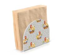 Portatovaglioli per tavolo portatovaglioli dispenser di tovaglioli di carta carino gallina pois in piedi cucina bagno decorativo acrilico