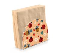 Portatovaglioli per tavolo portatovaglioli dispenser di tovaglioli di carta coccinella fragola in piedi cucina bagno decorativo acrilico