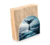 Portatovaglioli per tavolo portatovaglioli dispenser di tovaglioli di carta coda di balena in piedi cucina bagno decorativo acrilico