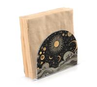Portatovaglioli per tavolo portatovaglioli dispenser di tovaglioli di carta costellazione zodiaco 3 piedi cucina bagno decorativo acrilico