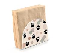 Portatovaglioli per tavolo portatovaglioli dispenser di tovaglioli di carta Dot Footprint Standing cucina bagno decorativo acrilico