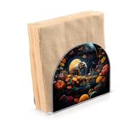 Portatovaglioli per tavolo portatovaglioli dispenser di tovaglioli di carta elefante paese delle meraviglie in piedi cucina bagno decorativo acrilico