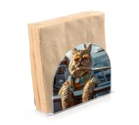Portatovaglioli per tavolo portatovaglioli dispenser di tovaglioli di carta gatto crociera in piedi cucina bagno decorativo acrilico