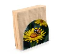 Portatovaglioli per tavolo portatovaglioli dispenser di tovaglioli di carta girasole coccinella in piedi cucina bagno decorativo acrilico