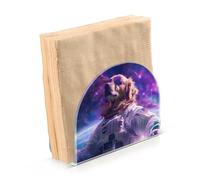 Portatovaglioli per tavolo portatovaglioli dispenser di tovaglioli di carta Golden Retriever Nebulosa in piedi cucina bagno decorativo acrilico
