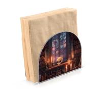 Portatovaglioli per tavolo portatovaglioli dispenser di tovaglioli di carta Halloween libreria in piedi cucina bagno decorativo acrilico