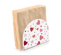 Portatovaglioli per tavolo portatovaglioli dispenser di tovaglioli di carta Love Dot in piedi cucina bagno decorativo acrilico