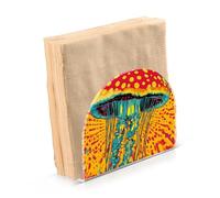 Portatovaglioli per tavolo portatovaglioli dispenser di tovaglioli di carta medusa pois in piedi cucina bagno decorativo acrilico