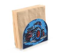 Portatovaglioli per tavolo portatovaglioli dispenser di tovaglioli di carta Monster Truck 1 in piedi cucina bagno decorativo acrilico