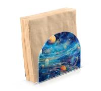Portatovaglioli per tavolo portatovaglioli dispenser di tovaglioli di carta Universo Spazio in piedi cucina bagno decorativo acrilico