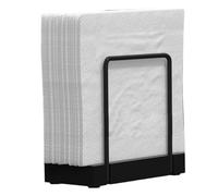 Portatovaglioli per tovaglioli di carta, dispenser per tovaglioli 2, 6x5, 6x5, 3, portarotolo verticale in filo di ferro con base in legno per tavolo da pranzo