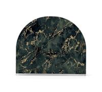 Portatovaglioli piatto in acrilico verde scuro mimetico per tavolo, cucina autoportante porta asciugamani di carta da banco decorazione per la casa per picnic bar rustico