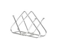 Portatovaglioli portatovaglioli organizer per cocktail tavolo da pranzo matrimonio argento, 17 x 6,5 x 11 cm