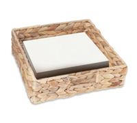 Portatovaglioli quadrato in vimini, portatovaglioli in rattan, portatovaglioli per tovaglioli di carta, camera da letto, ufficio, hotel, 6 pezzi