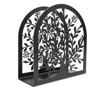 Portatovaglioli salvaspazio per cucina Tavolo da pranzo in metallo autoportante Dispenser per fazzoletti Rack Porta asciugamani di carta Organizzatore di tovaglioli in metallo