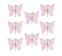 Portatovagliolo con farfalla a forma di fiore da 8 pezzi per Pasqua