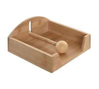 Portatovagliolo Home ESPRIT Naturale Bambù 19 x 21 x 8,8 cm