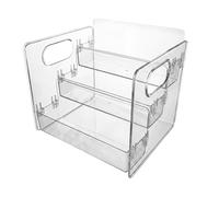 Portatrucchi da Piano Scaffale organizer trasparente 3 livelli per trucchi | Mensola Profumi da Scrivania Per Donne Ragazze Signore Mogli Mamme Amanti del Beauty Bagno Toeletta Dormito