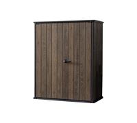 PORTATTREZZI MULTIUSO KETER "VERTICAL SHED WALNUT" IN RESINA EFFETTO LEGNO 14...