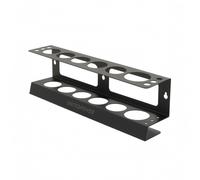 Portatubi da Parete Nero Supporto Tubi Silicone Salvaspazio