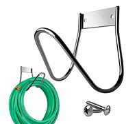 Portatubo Da Giardino, Porta Tubo Giardino Da Parete, Avvolgitubo Acqua In Acciaio, Portatubo Da Parete Per Tubi Per Irrigazione, Supporto Per Tubo Dell'acqua In Metallo, Gancio Per Tubo Da Giardino