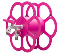 Portatubo da Muro in Metallo con Rubinetto a Doppia Uscita Belfer 42/FR Ciclamino