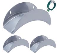 Portatubo Da Parete, Set 3 Supporti per Tubi Giardino 30 M E 1/2", Sostegni in M