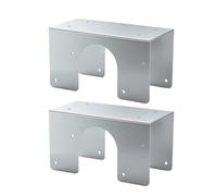 Portatubo Heavy Duty,2 Pezzi Protezione Rinforzata - Paraspigoli per Strutture | per Rinforzo Strutturale in Progetti Idraulici e Controsoffitti Bagno